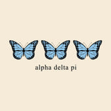 Alpha Delta Pi Butterfly Tee
